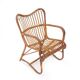 Rattan armchair, 1950s
