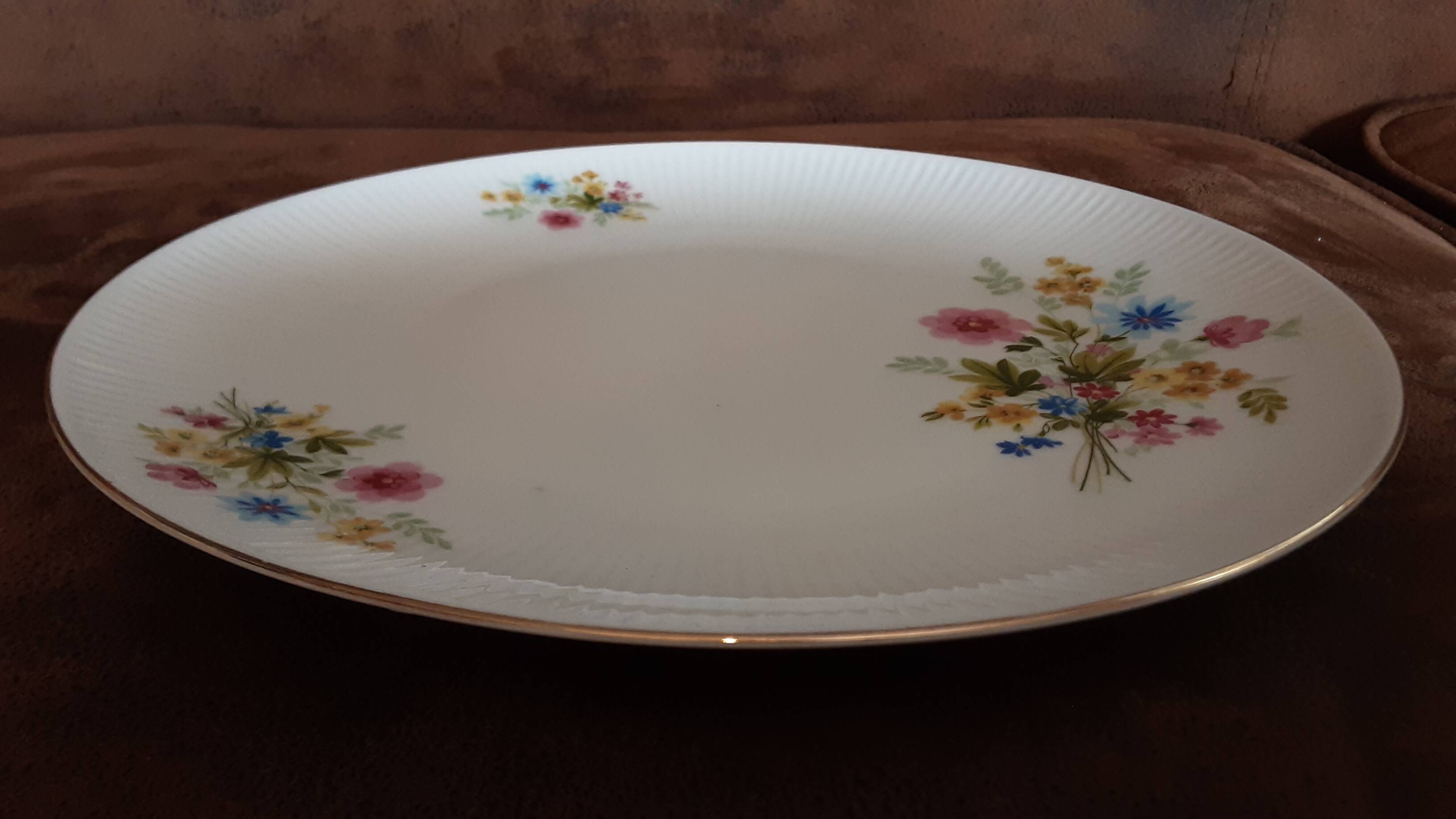 Set of 11 flat plates Bavaria