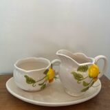 coffee/tea service in lemon pattern slushy