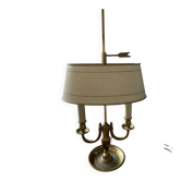 Empire brass bouillotte lamp