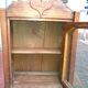 Showcase of popular art in solid wood, carved heart.