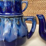 Old enameled coffee pot
