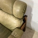 Vintage leather seat