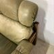 Vintage leather seat