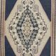 Vintage Handmade Turkish Area Rug, 100% Wool