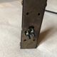 Wall lamp 2 black metal arms 60s
