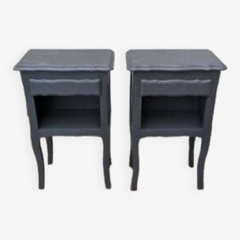 Pair of bedside tables, nightstands