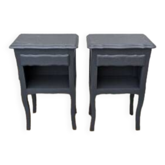 Pair of bedside tables, nightstands