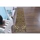 1970s Vintage Turkish Oushak Handmade Wool Runner 58x282