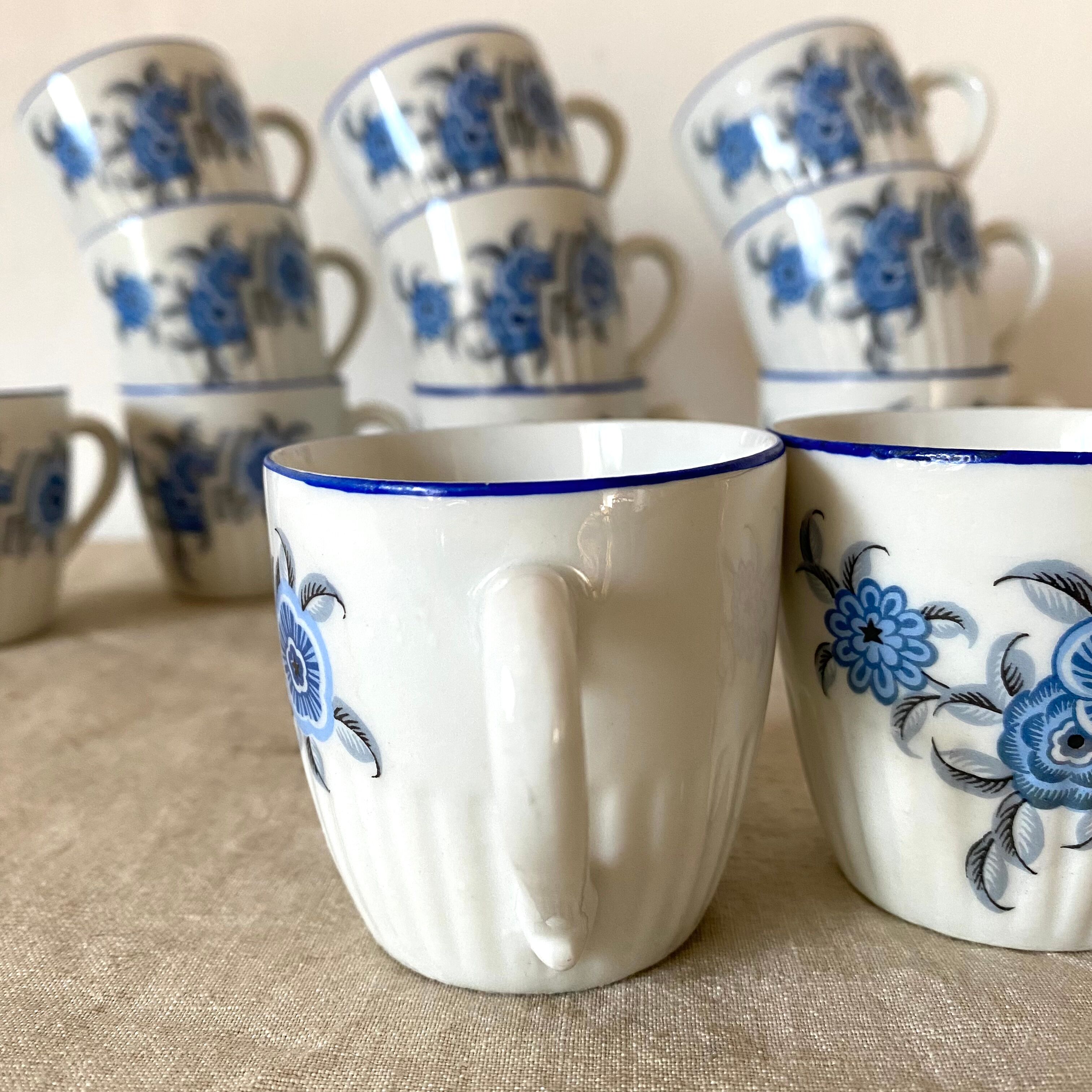 Vintage coffee cups