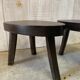 Paire de tabourets rustiques