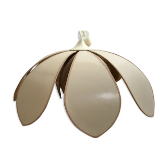 Hanging beige flower petals and Golden vintage