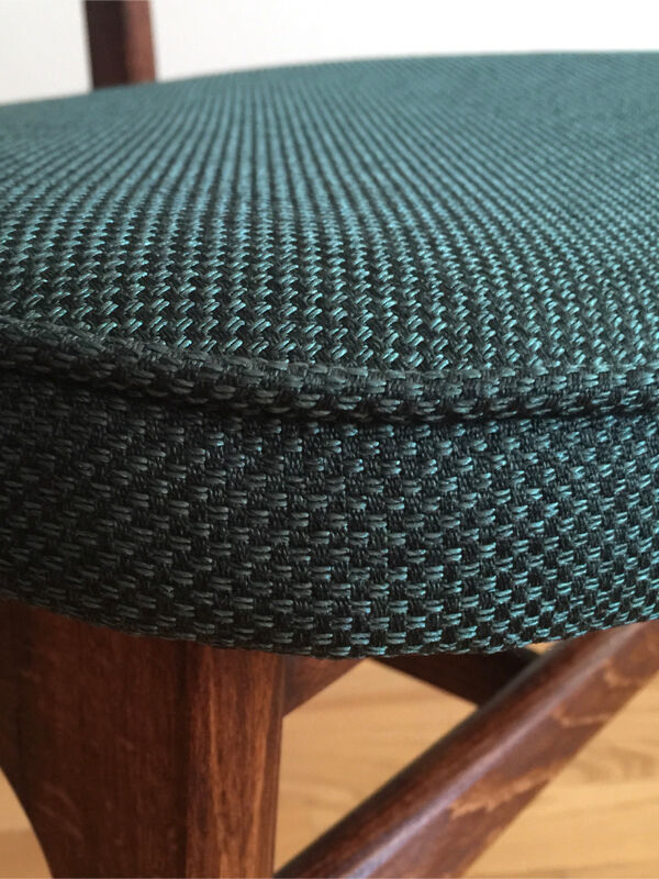 Mid-century dining chairs by Rajmund Teofil Halas, 1960s, set of two