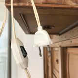 Lampe vintage champignon en opaline arredalux