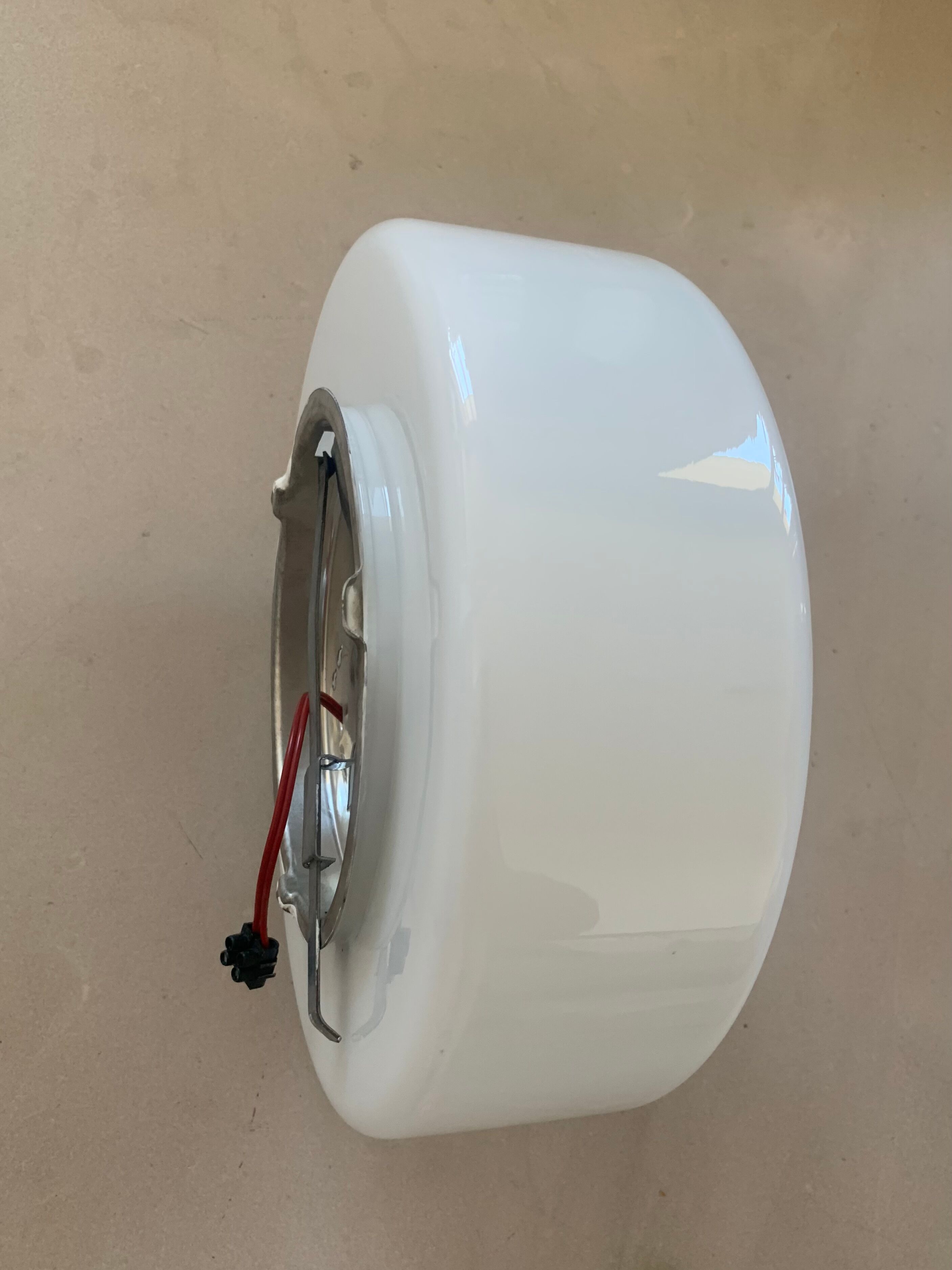 Ceiling lamp opaline D28cm