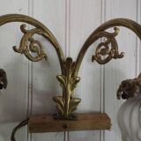 Paire d'appliques tulipe