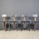 Vintage industrial chairs, 1970s - set of 4
