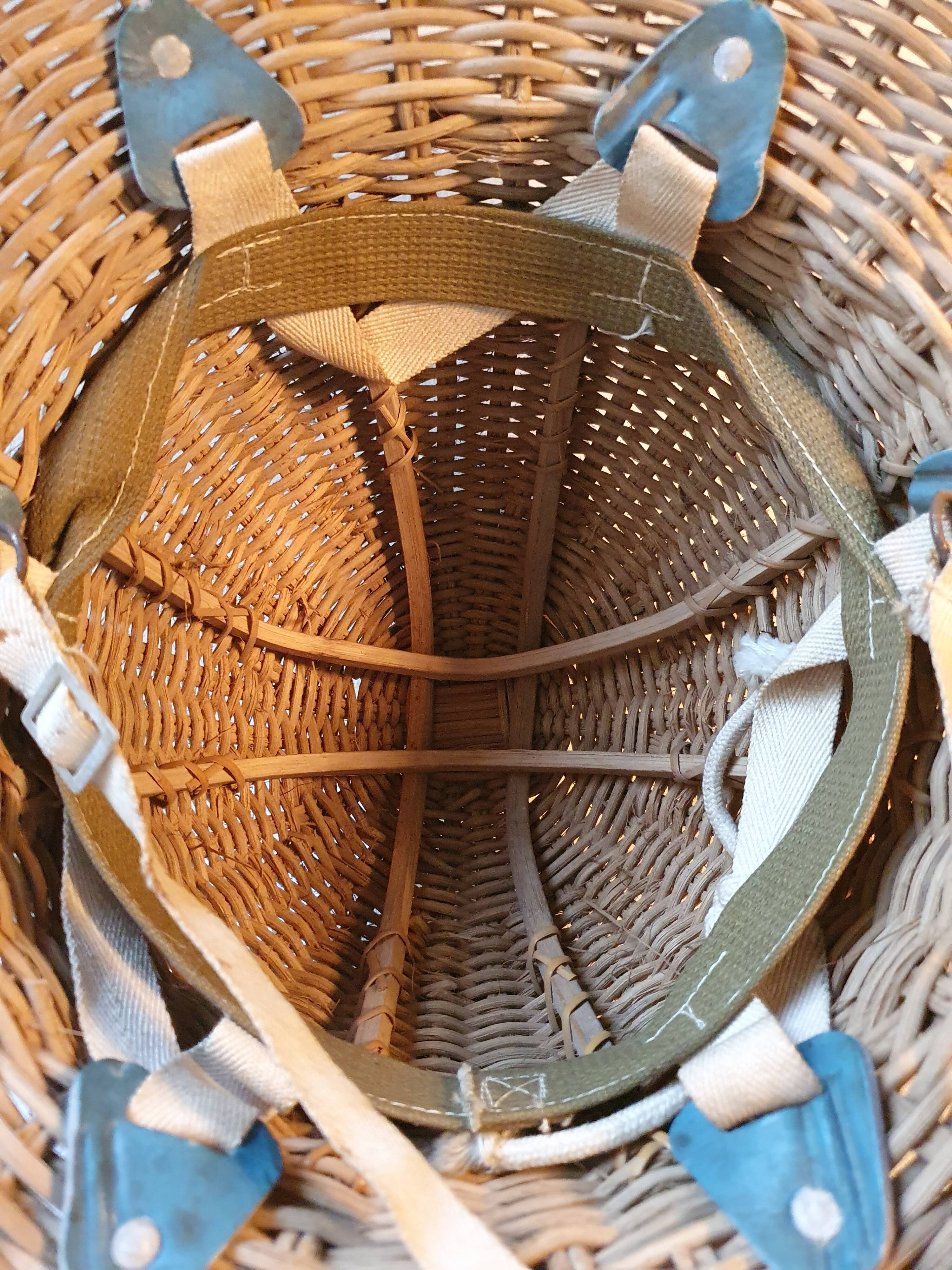 Chinese wicker safety helmet