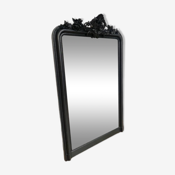 Miroir noir ancien