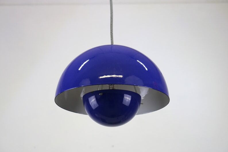 Pendant lamp designed by Verner Panton 1970 Denmark