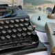 Old typewriter