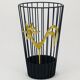 Brass Umbrella Stand Coq by Walter Bosse Mid-Century for Herta Baller, 1950s