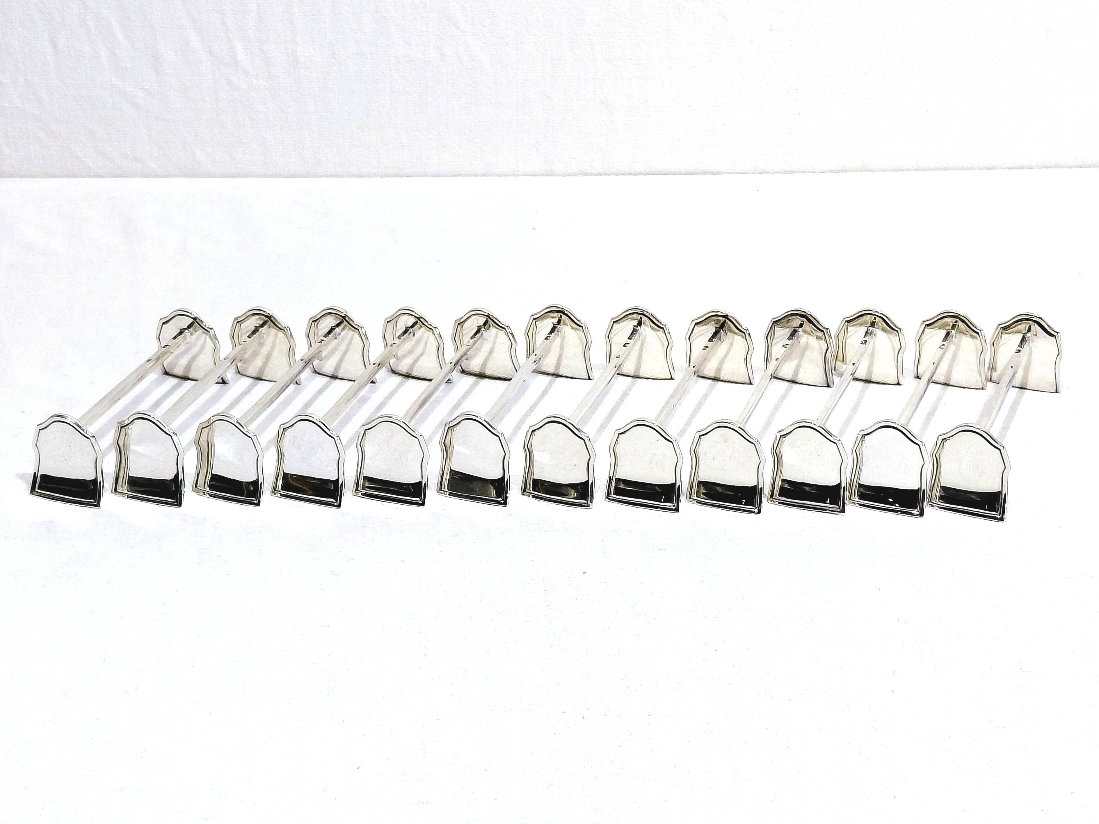 Savary - 12 silver knives