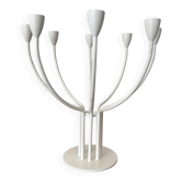 Bougeoir IKEA vintage modèle Stockholm – chandelier blanc 8 branches d