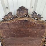 Louis XV mirror, early 19th century, restored.