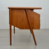 Mid century teak desk by Tibergaard, 1960s