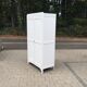 Armoire parisienne blanche
