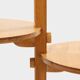 André Groult four-tiered stand in maple and beech around 1920