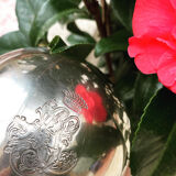 Antique silver sweetener with rolling lid