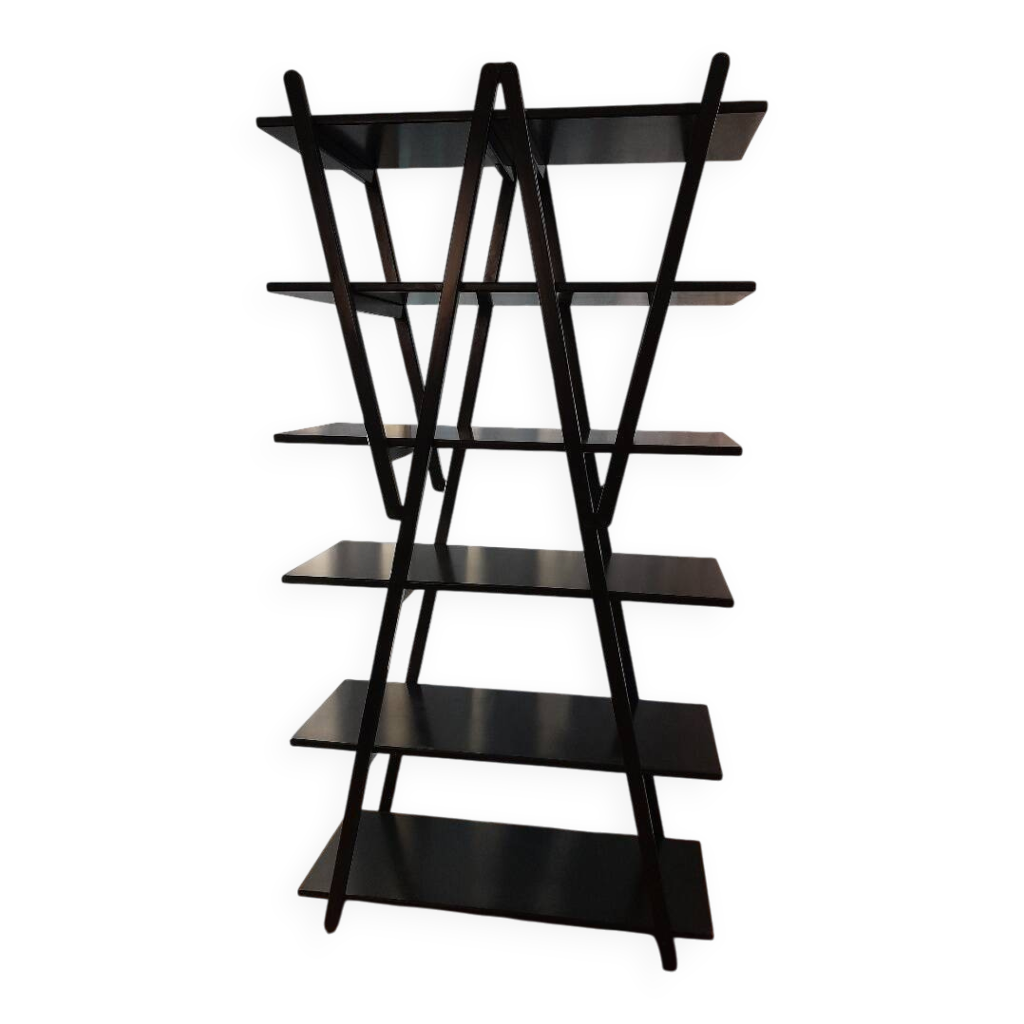 Cassina nuvola red shelf black walnut