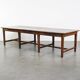Grande table à manger ancienne en chêne anglais du début du XIXe siècle