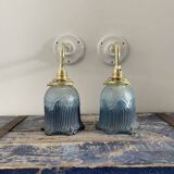 Pair of Art Deco wall lights