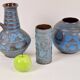 Fat Lava Ankara Vases by Carstens Tönnieshof, 1960s, Set of 3