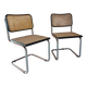 Paire de chaises B32