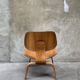 LCW Lounge Chair in ash wood, designed by Eames for Evans/Herman Miller, 1950s