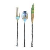 Fourchette Cuillère Couteau Michel Aram – Métal argenté