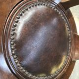 Pair of mahogany boat chairs 1970