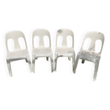 4 Chaises jardin design  Henry Massonnet - Stamp