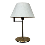 60s 70s lamp light table lamp brass swivel space age design