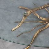 Mid-century forged metal coffee table by Salvino Marsura, Italy 1960s