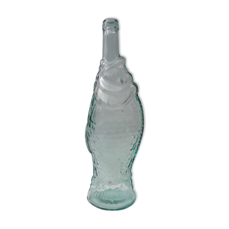 Glass decanter, fish shape
