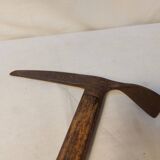 Ancien Piolet de montagne Claudius Simond Chamonix Mont-Blanc 83 cm