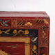 Antique chest painted vermilion red made of pine – China, circa 1900