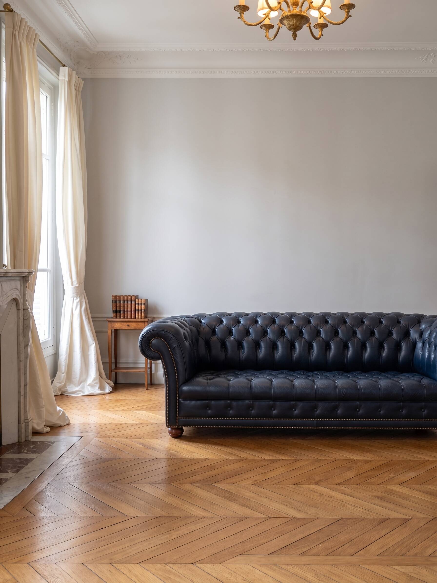Canapé Chesterfield Authentique