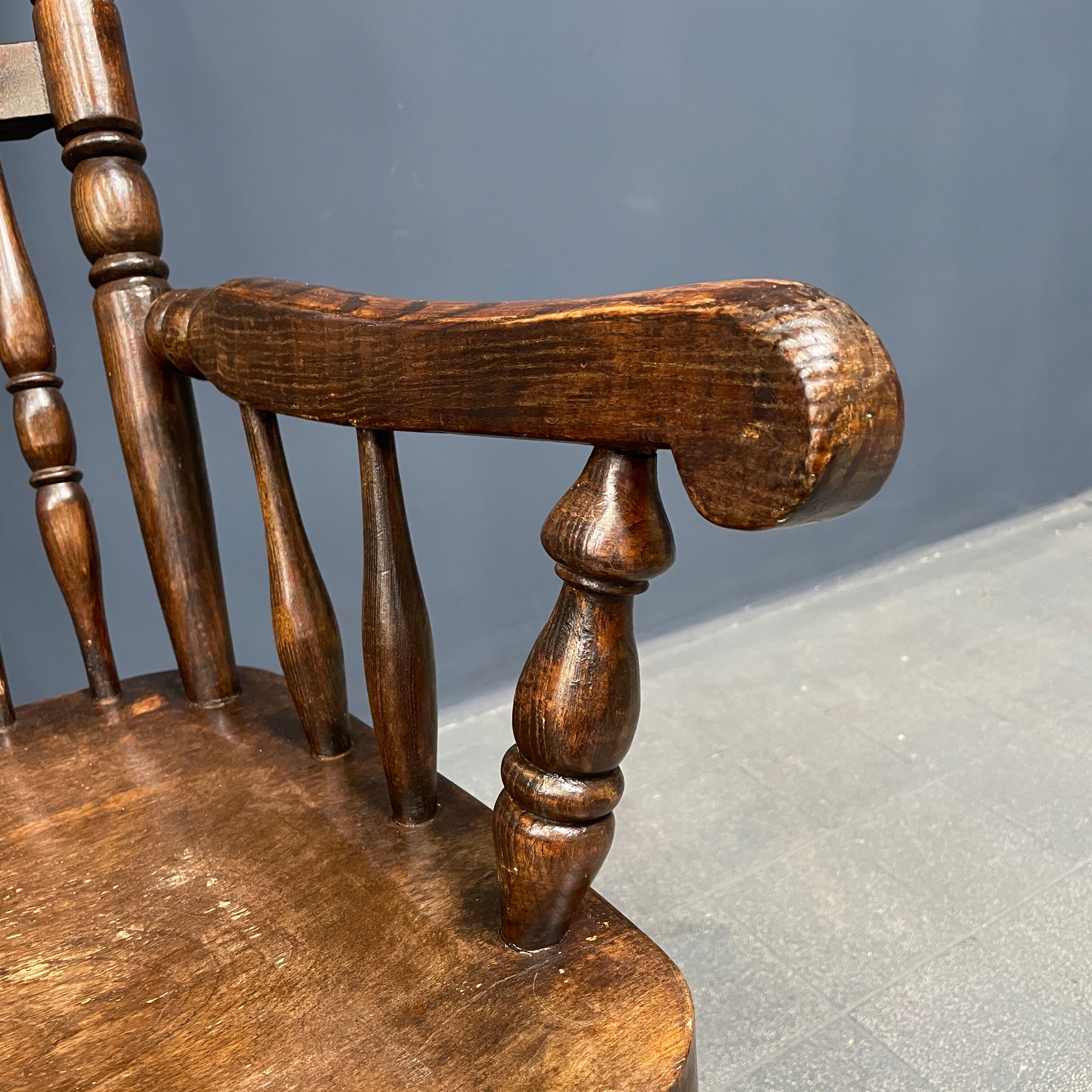 Antique Dutch rocking chair from the early 1900s