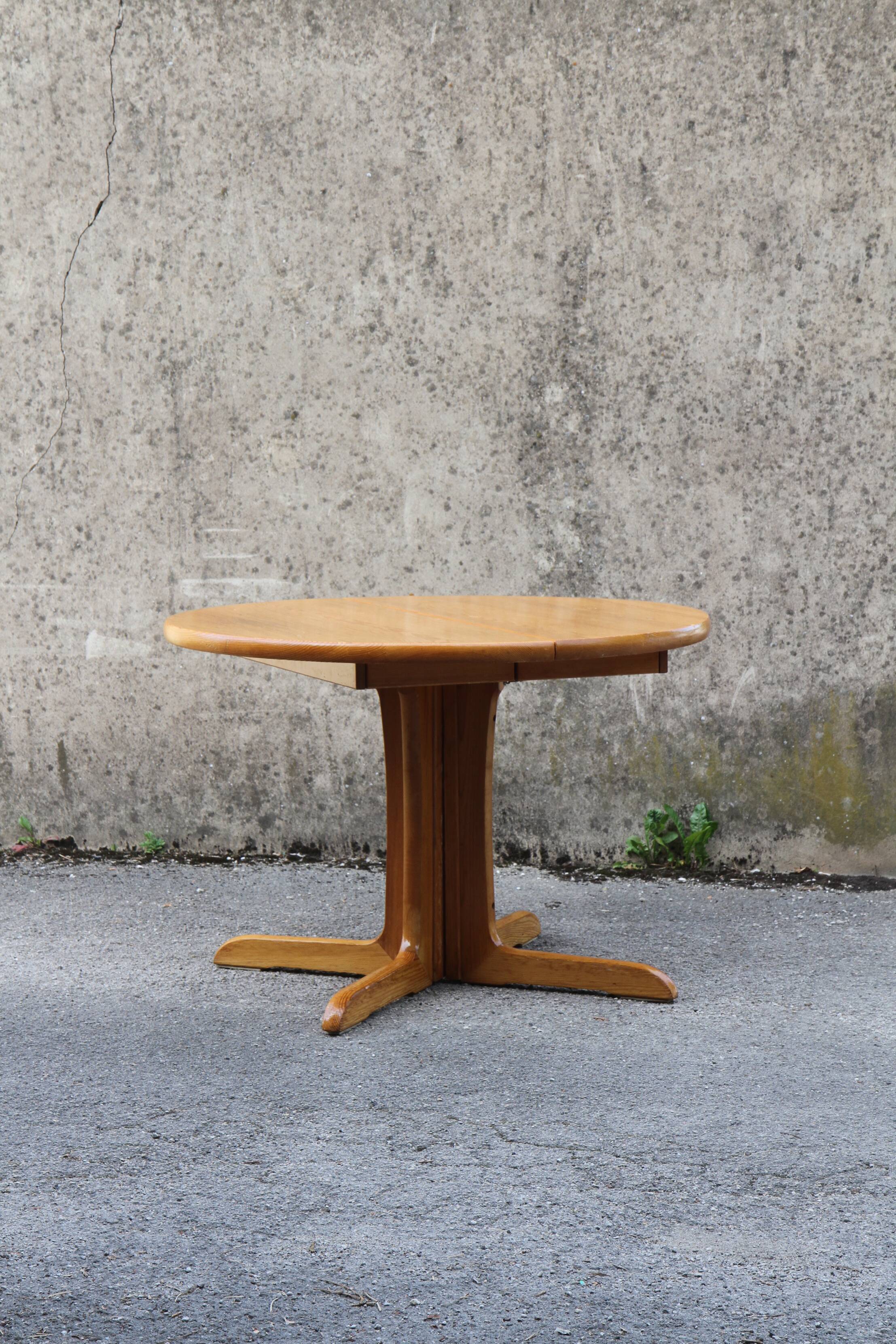 200cm pine expandable dining table